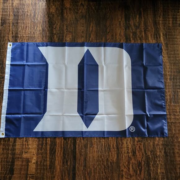 Duke Blue‎ Devils Flag Banner New 3x5 Ft Mancave Gameday Garage Dorm Office - Picture 2 of 3